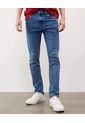 Jean Para Hombre Skinny Color Azul Marca Patprimo #44160318 de Patprimo