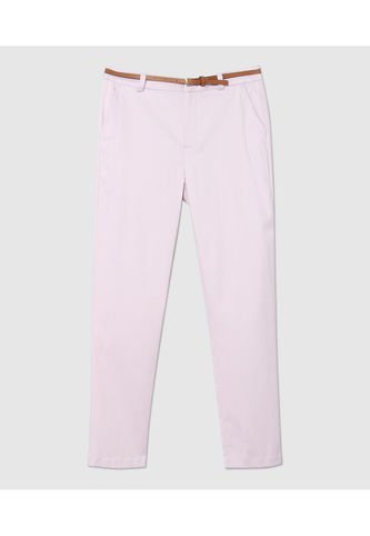 Pantalón Para Mujer Chino Color Rosa Marca Patprimo #30071784 Patprimo