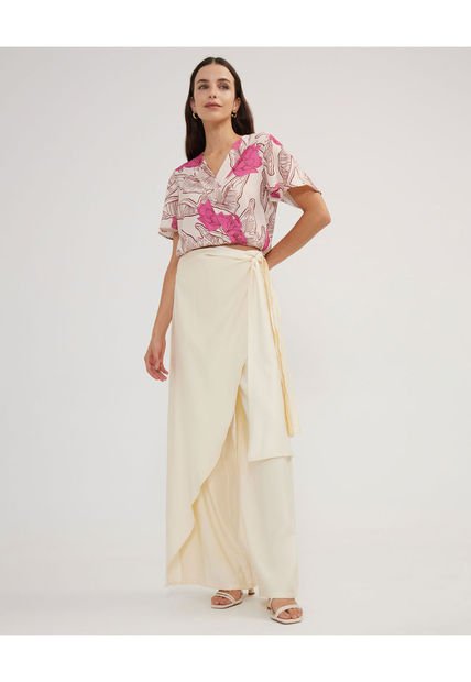 Pantalón Para Mujer  Color Amarillo  Marca Patprimo #30071840