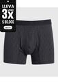 Bóxer Medio Con Estampado  X1 Para Hombre Negro Patprimo de Patprimo