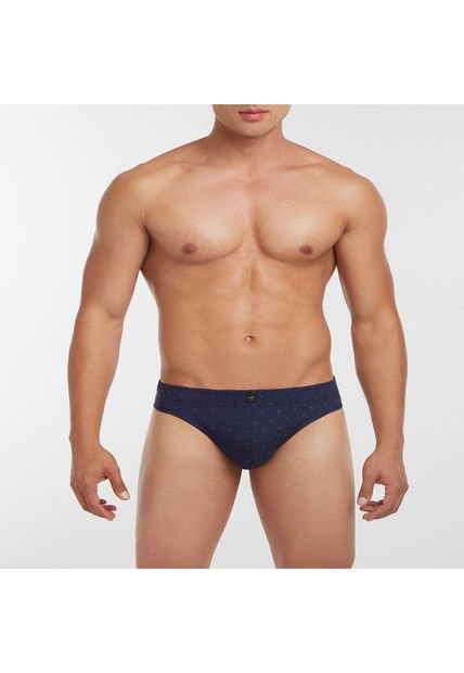 Pantalóncillo Para Hombre Bikini Color Azul Oscuro Marca Patprimo #44000076