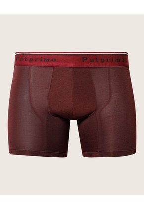 Boxer X1 Para Hombre Filete Medio Color Vino Marca Patprimo #44000433
