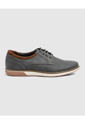 Zapatos Oxford Casuales Hombre Para Hombre Gris Patprimo
