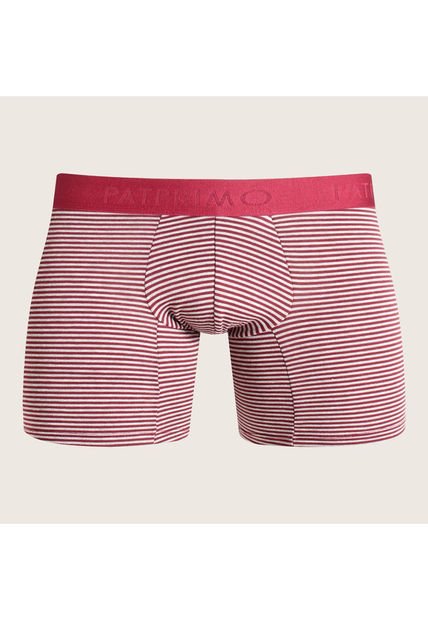 Boxer Para Hombre Filete Medio Color Vino Marca Patprimo #44000409