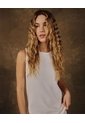 Vestido Midi Sin Mangas Para Mujer  Para Mujer Blanco Patprimo de Patprimo