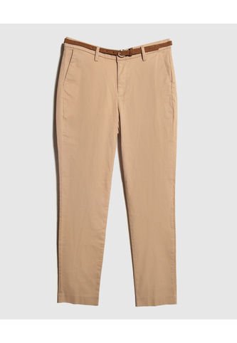 Pantalón Para Mujer Chino Color Café  Marca Patprimo #30071723 Patprimo