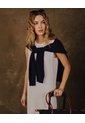Vestido Midi Sin Mangas Para Mujer  Para Mujer Blanco Patprimo de Patprimo