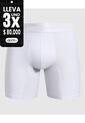 Bóxer Medio Con Micropuntos  X1 Para Hombre Blanco Patprimo de Patprimo