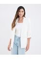 Blazer Para Mujer  Color Blanco Marca Patprimo #30400140 de Patprimo