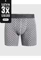 Bóxer Medio Con Estampado  X1 Para Hombre Gris Patprimo de Patprimo