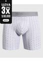 Bóxer Medio Con Estampado  X1 Para Hombre Blanco Patprimo de Patprimo