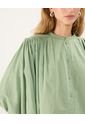 Blusa Cuello Mao  Para Mujer Verde Patprimo de Patprimo
