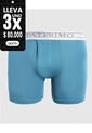 Boxer  Con Bragueta Funcional  X1 Para Hombre Azul Patprimo de Patprimo