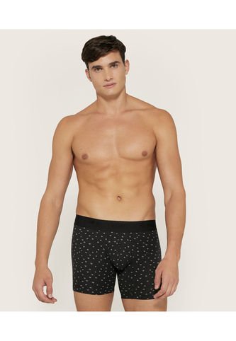 Boxer X2 Para Hombre Filete Medio Color Negro Marca Patprimo #44000323 Patprimo