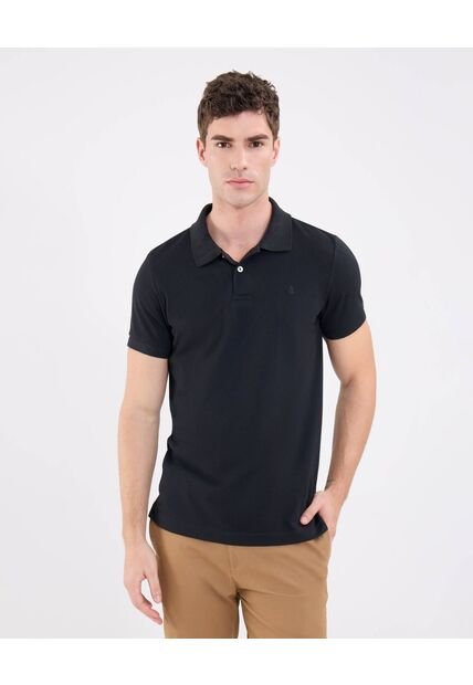 Polo Para Hombre Cuello Tejido Sin Bolsillo Color Negro Marca Patprimo #44112760