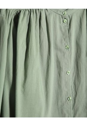 Blusa Cuello Mao  Para Mujer Verde Patprimo