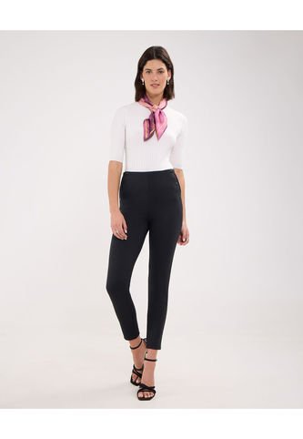 Leggins Para Mujer Medio Color Negro Marca Patprimo #30230833 Patprimo