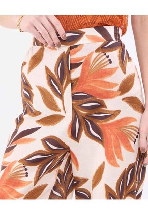 Pantalón Para Mujer Multiusos Plano Color Naranja Marca Patprimo #30071980