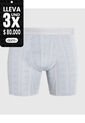 Bóxer Medio Estampado X1 Para Hombre Gris Patprimo de Patprimo