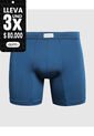 Bóxer Medio Unicolor X1 Para Hombre Azul Patprimo de Patprimo