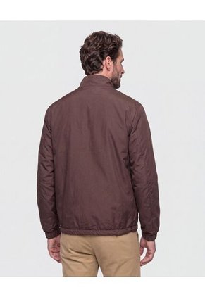 Chaqueta Doble Faz Con Cuello Alto Hombre  Para Hombre Negro Patprimo