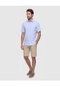 Camisa Manga Corta Texturizada Para Hombre  Para Hombre Negro Patprimo de Patprimo