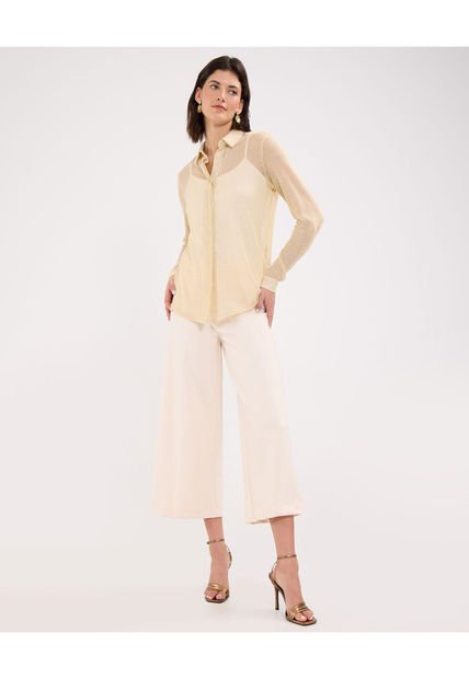 Pantalón Para Mujer  Color Crema Marca Patprimo #30071922