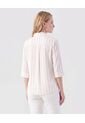 Blusa Mujer Manga Tres Cuartos Pliegue  Para Mujer Negro Patprimo de Patprimo