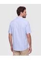 Camisa Manga Corta Texturizada Para Hombre  Para Hombre Negro Patprimo de Patprimo