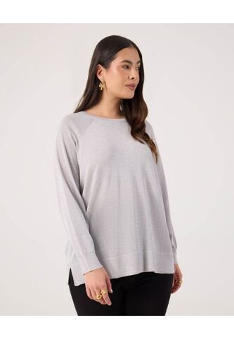 Saco Para Mujer Cuello Redondo Color Gris Marca Patprimo #14330227 Patprimo