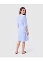 Vestido Corto Bordado Unicolor Para Mujer  Para Mujer Negro Patprimo de Patprimo
