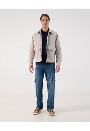 Chaqueta  Para Hombre Bomber Color Beige Marca Patprimo #44080340