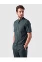 Camisa Cuello Neru Manga Corta Hombre  Para Hombre Negro Patprimo de Patprimo