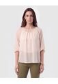 Blusa Cuello Recogido Transparente Mujer  Para Mujer Negro Patprimo de Patprimo