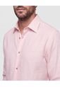 Camisa Unicolor Manga Larga Para Hombre  Para Hombre Negro Patprimo de Patprimo