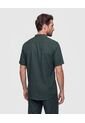 Camisa Cuello Neru Manga Corta Hombre  Para Hombre Negro Patprimo de Patprimo