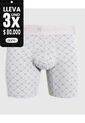 Bóxer Medio Estampado X1 Para Hombre Gris Patprimo de Patprimo