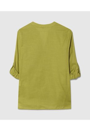 Blusa Para Mujer Manga Larga Color Verde  Marca Patprimo #30123160