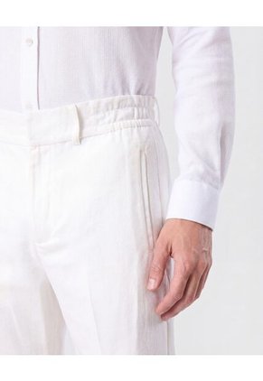 Bermuda Pinzas Elástico Posterior Hombre  Para Hombre Negro Patprimo
