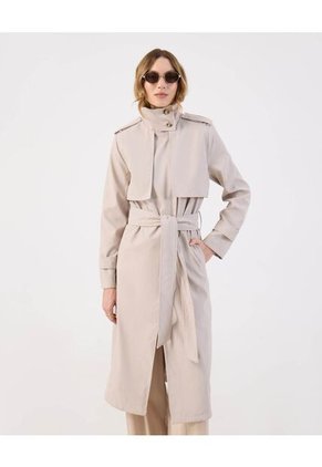 Chaqueta Para Mujer Trench Color Beige Marca Patprimo #30080590