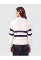 Saco Tejido Cuello Cremallera Para Mujer  Para Mujer Negro Patprimo de Patprimo