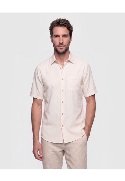 Camisa Manga Corta Con Bolsillo Hombre  Para Hombre Negro Patprimo