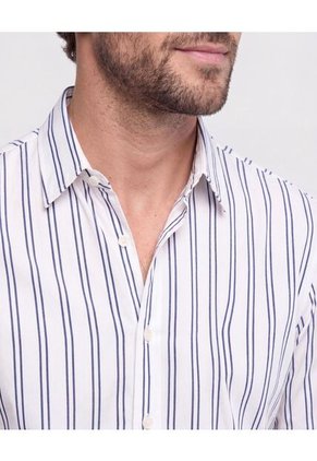 Camisa Manga Corta A Rayas Para Hombre Para Hombre Negro Patprimo