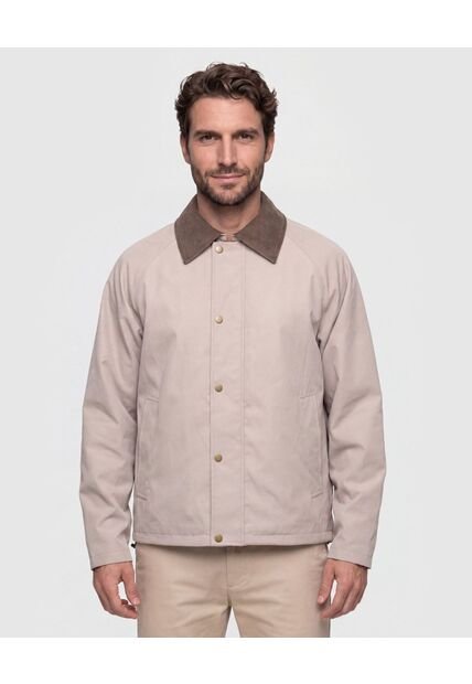 Chaqueta Cuello Pana Con Botones Hombre  Para Hombre Negro Patprimo
