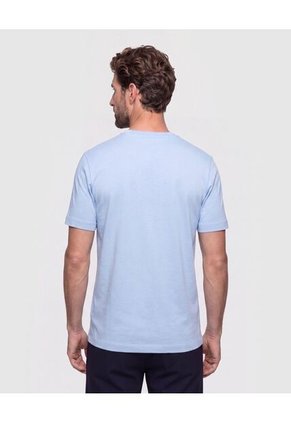 Camiseta Cuello Redondo Manga Corta Hombre Para Hombre Negro Patprimo