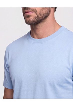 Camiseta Cuello Redondo Manga Corta Hombre Para Hombre Negro Patprimo