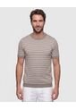 Camiseta Tejida Cuello Redondo Hombre  Para Hombre Negro Patprimo de Patprimo