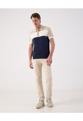 Polo  Para Hombre Cuello Tejido Sin Bolsillo Color Azul Marca Patprimo #44112763