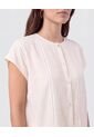 Blusa Con Alforzas Frontales Para Mujer  Para Mujer Negro Patprimo de Patprimo