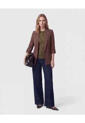 Polo Manga Corta Cuello Tejido Para Mujer  Para Mujer Negro Patprimo